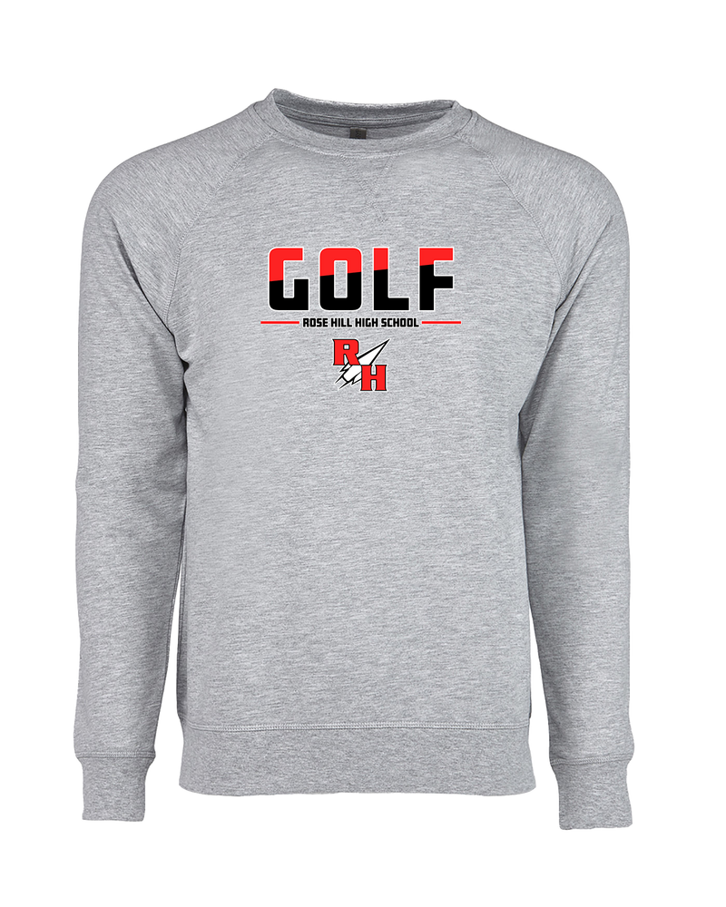 Rose Hill HS Golf Cut - Crewneck Sweatshirt