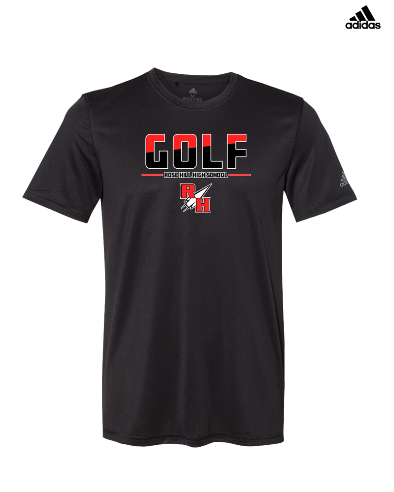 Rose Hill HS Golf Cut - Mens Adidas Performance Shirt