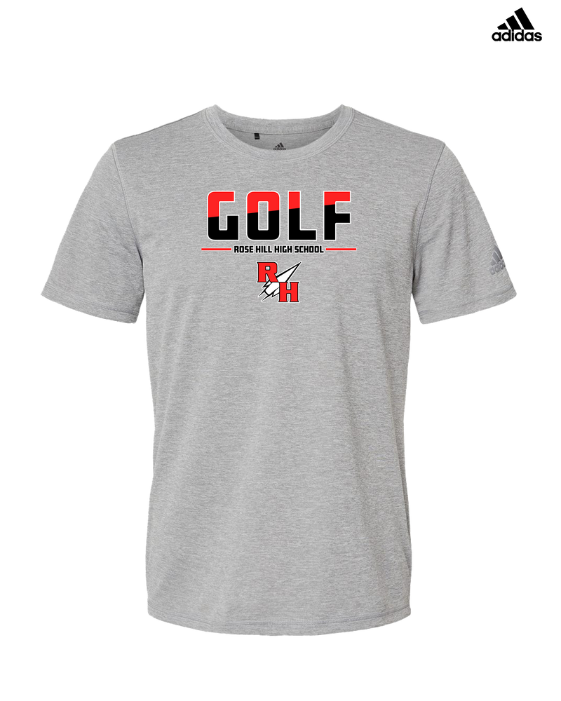 Rose Hill HS Golf Cut - Mens Adidas Performance Shirt