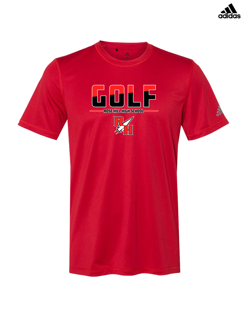 Rose Hill HS Golf Cut - Mens Adidas Performance Shirt