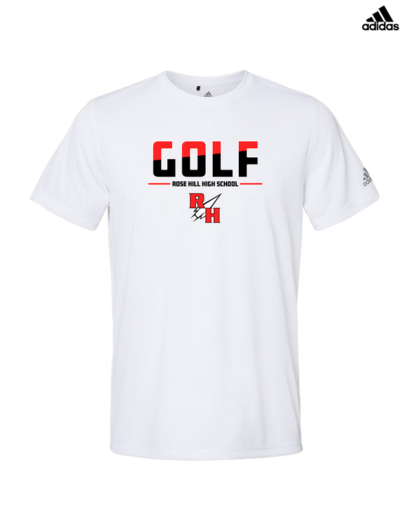 Rose Hill HS Golf Cut - Mens Adidas Performance Shirt