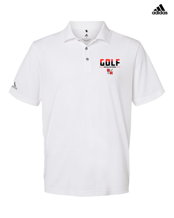 Rose Hill HS Golf Cut - Mens Adidas Performance Polo