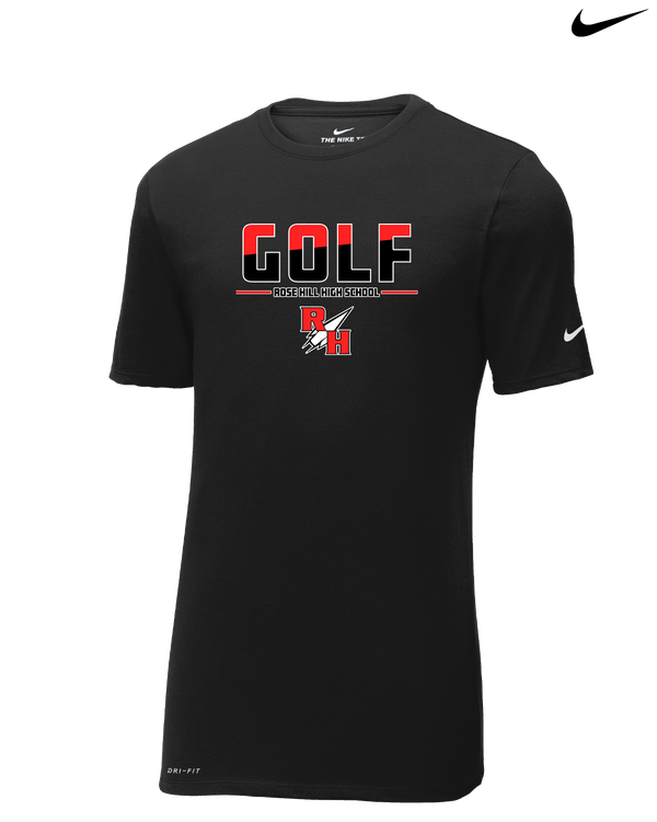 Rose Hill HS Golf Cut - Nike Cotton Poly Dri-Fit