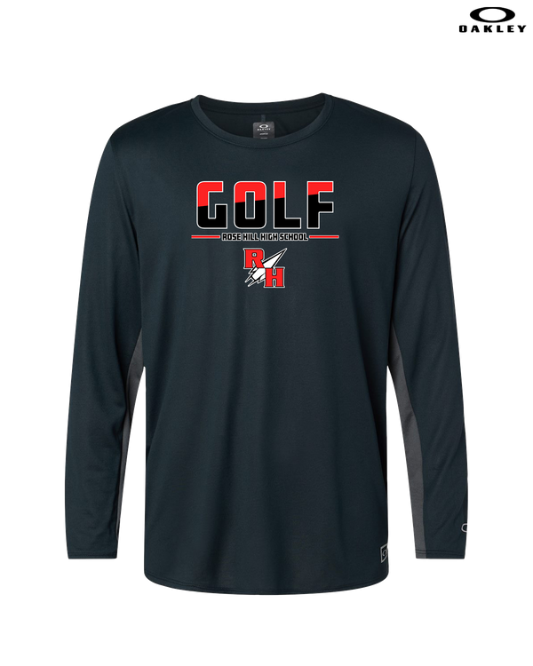 Rose Hill HS Golf Cut - Mens Oakley Longsleeve