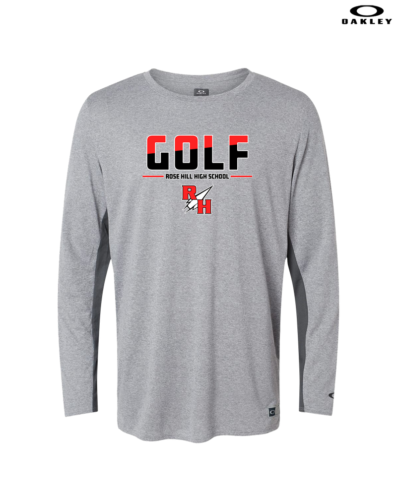 Rose Hill HS Golf Cut - Mens Oakley Longsleeve