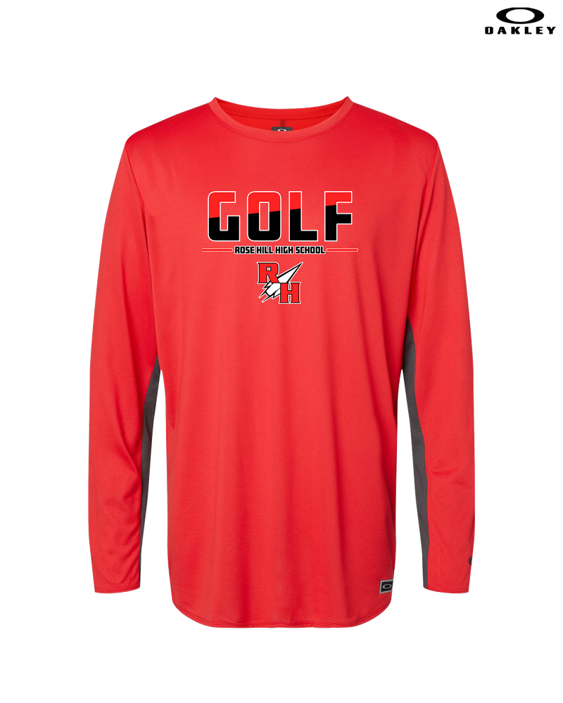 Rose Hill HS Golf Cut - Mens Oakley Longsleeve