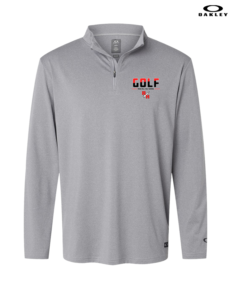 Rose Hill HS Golf Cut - Mens Oakley Quarter Zip