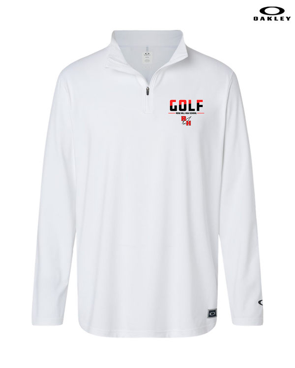 Rose Hill HS Golf Cut - Mens Oakley Quarter Zip