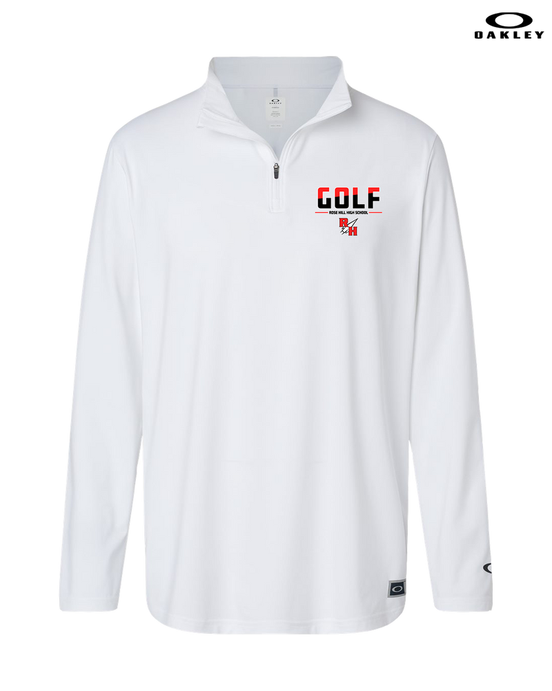 Rose Hill HS Golf Cut - Mens Oakley Quarter Zip