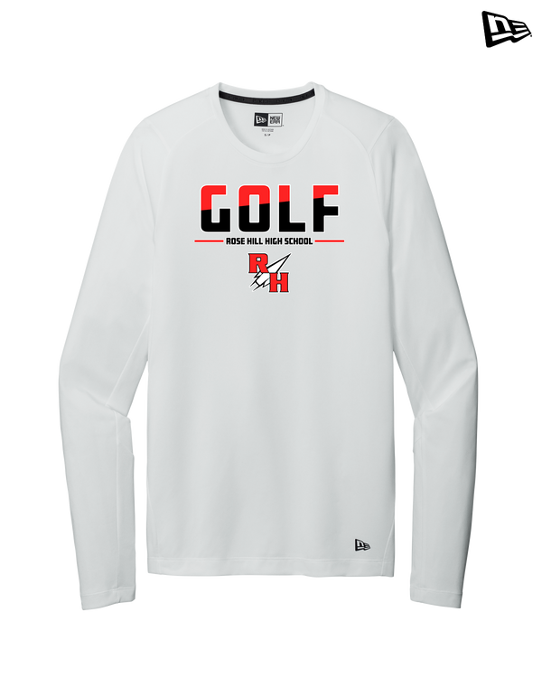 Rose Hill HS Golf Cut - New Era Long Sleeve Crew