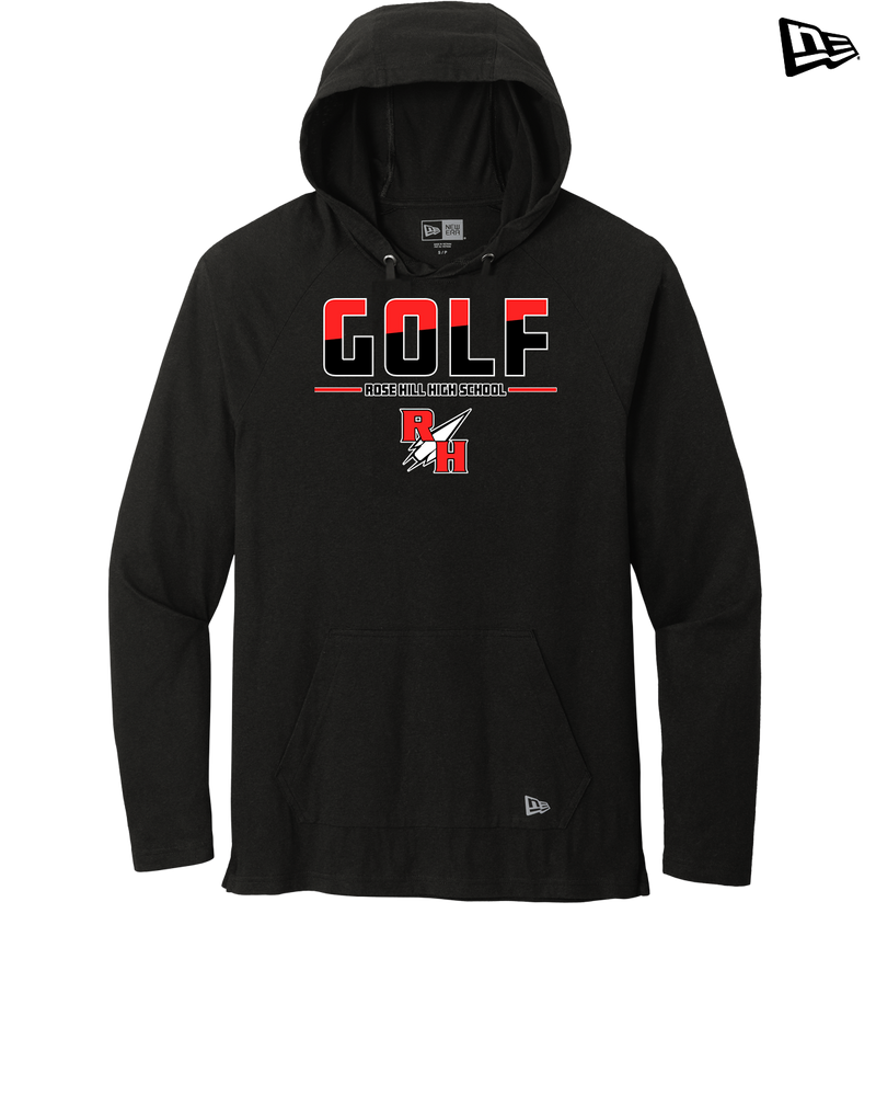 Rose Hill HS Golf Cut - New Era Tri-Blend Hoodie