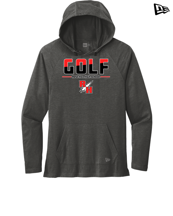 Rose Hill HS Golf Cut - New Era Tri-Blend Hoodie