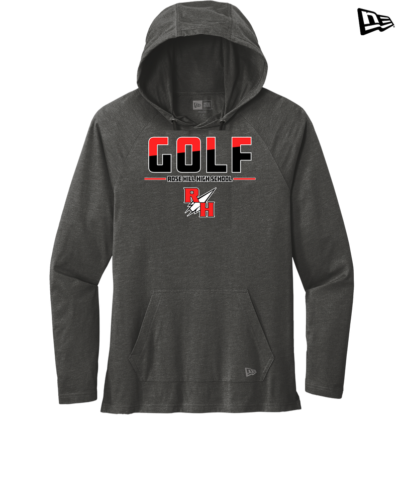 Rose Hill HS Golf Cut - New Era Tri-Blend Hoodie