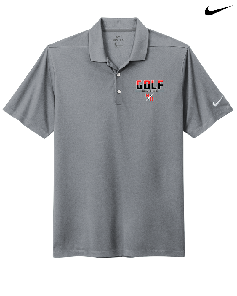 Rose Hill HS Golf Cut - Nike Dri-Fit Polo