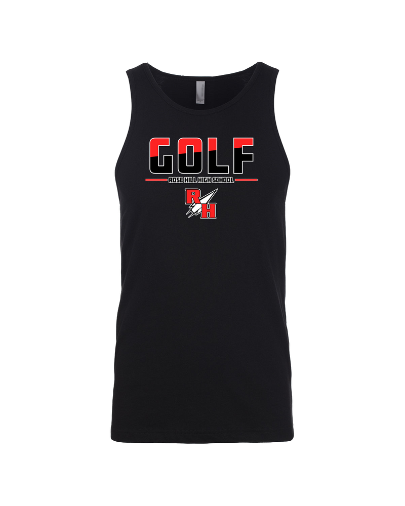 Rose Hill HS Golf Cut - Mens Tank Top