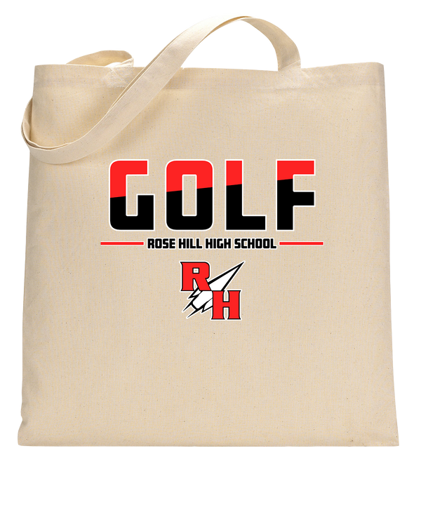 Rose Hill HS Golf Cut - Tote Bag