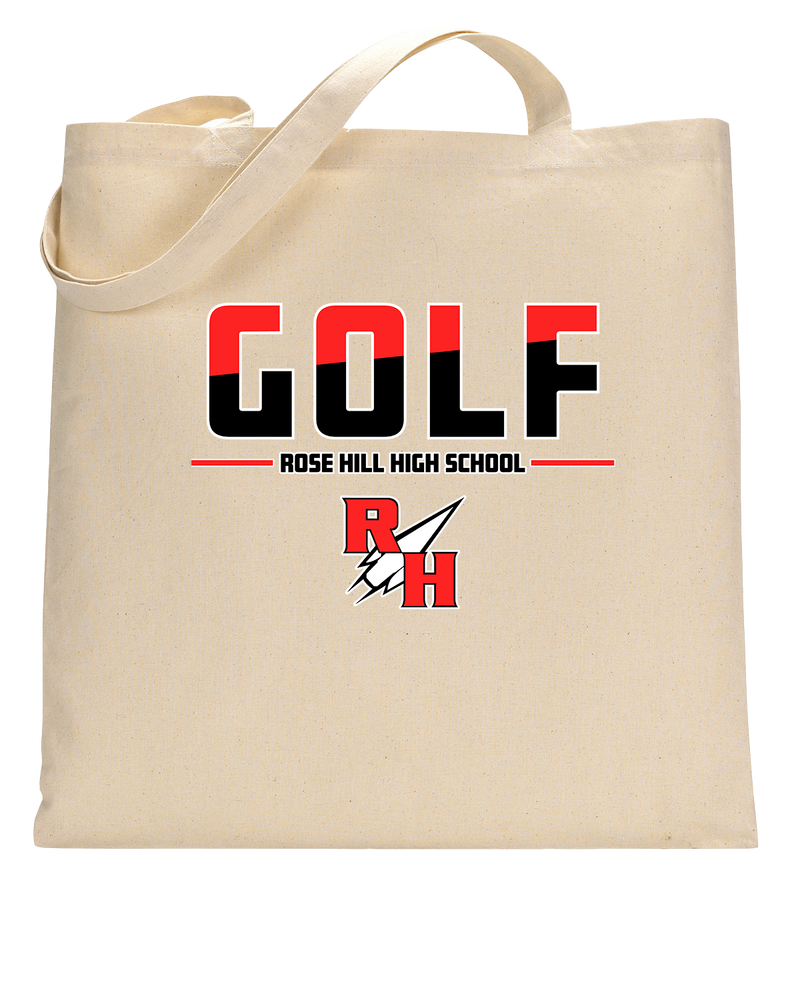 Rose Hill HS Golf Cut - Tote Bag