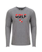 Rose Hill HS Golf Cut - Tri-Blend Long Sleeve