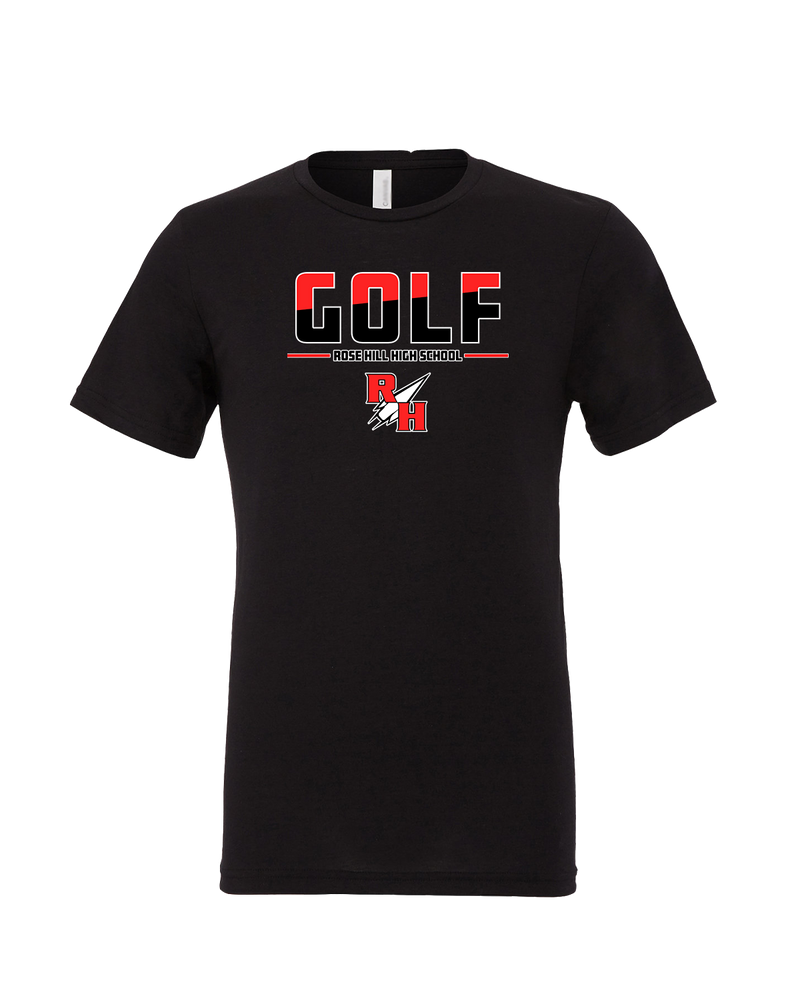 Rose Hill HS Golf Cut - Tri-Blend Shirt