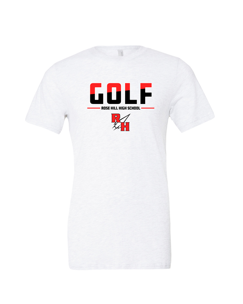 Rose Hill HS Golf Cut - Tri-Blend Shirt