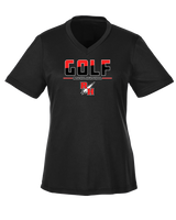 Rose Hill HS Golf Cut - Womens Performance Shirt