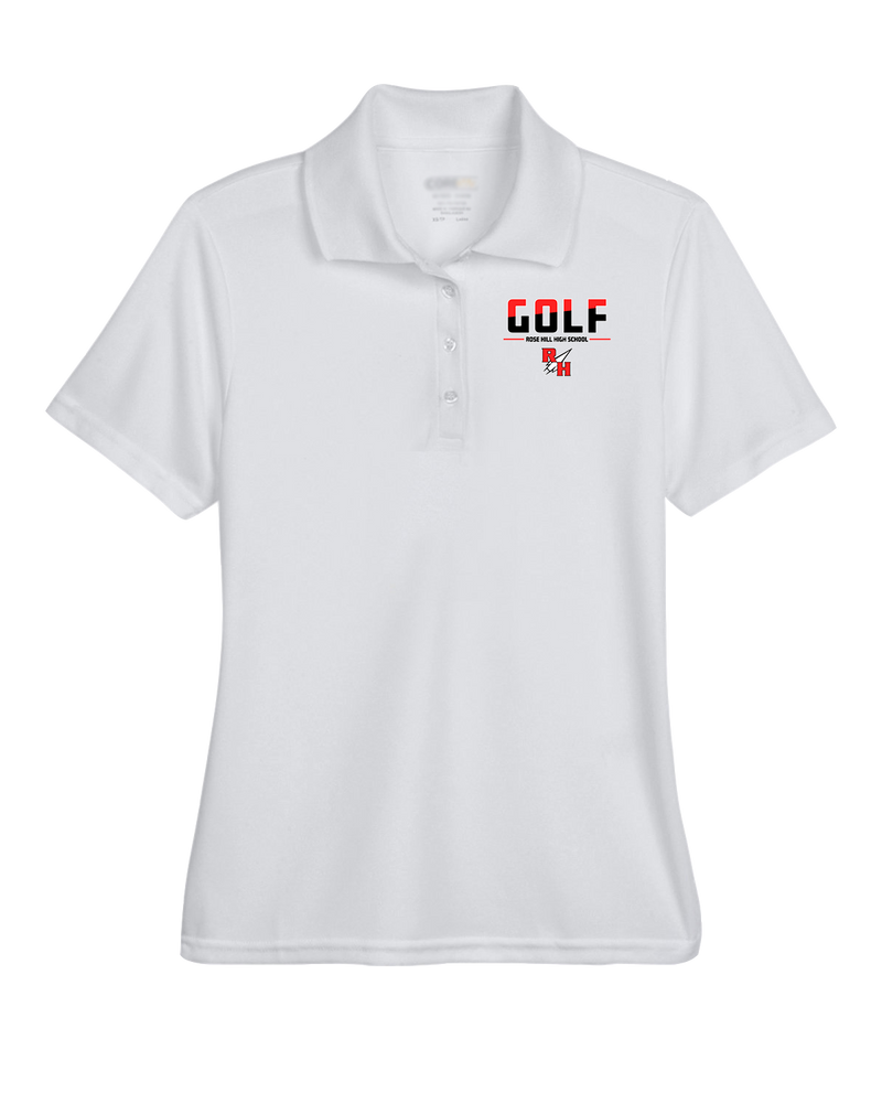 Rose Hill HS Golf Cut - Womens Polo