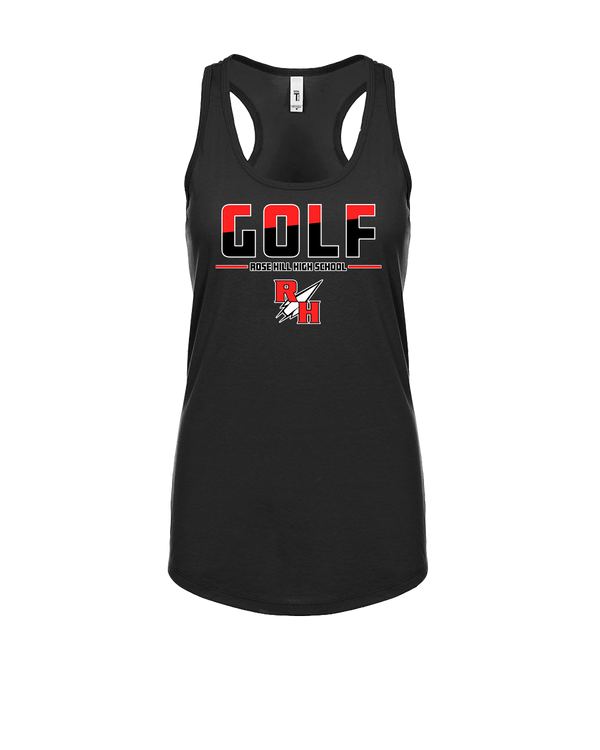 Rose Hill HS Golf Cut - Womens Tank Top