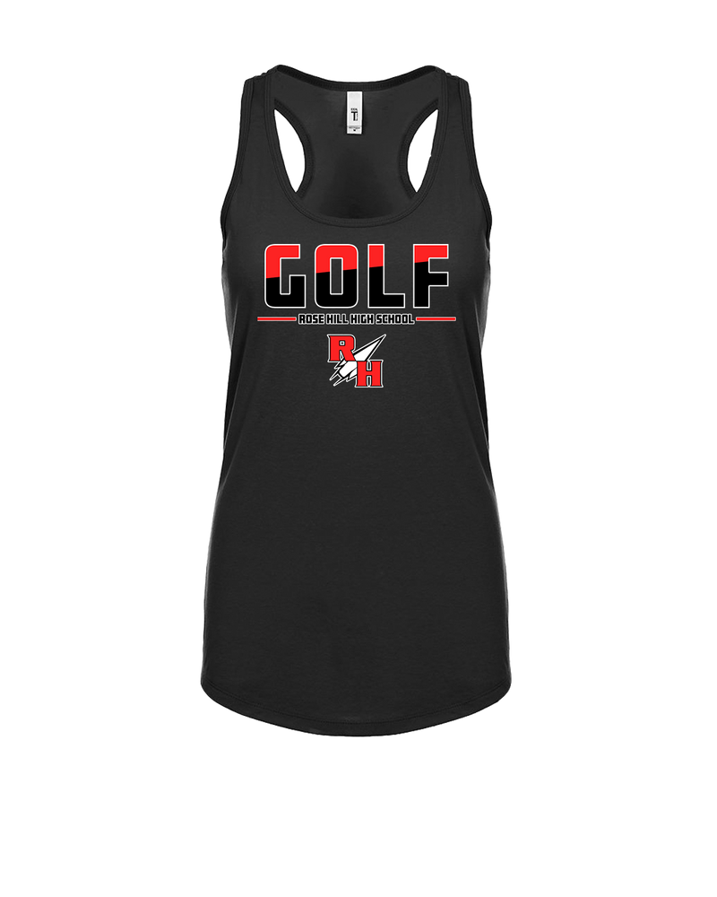 Rose Hill HS Golf Cut - Womens Tank Top