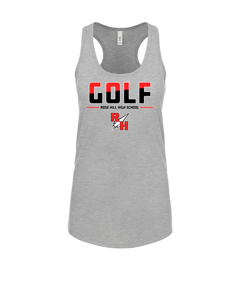 Rose Hill HS Golf Cut - Womens Tank Top