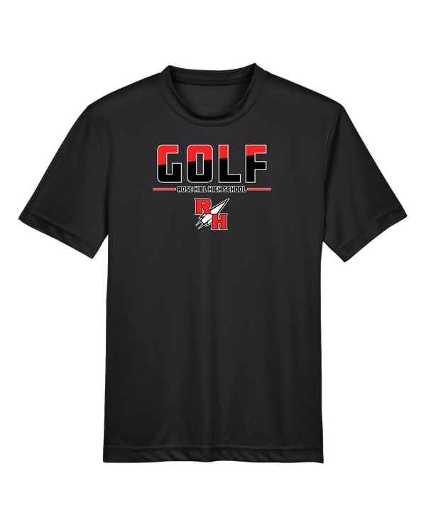 Rose Hill HS Golf Cut - Youth Performance T-Shirt