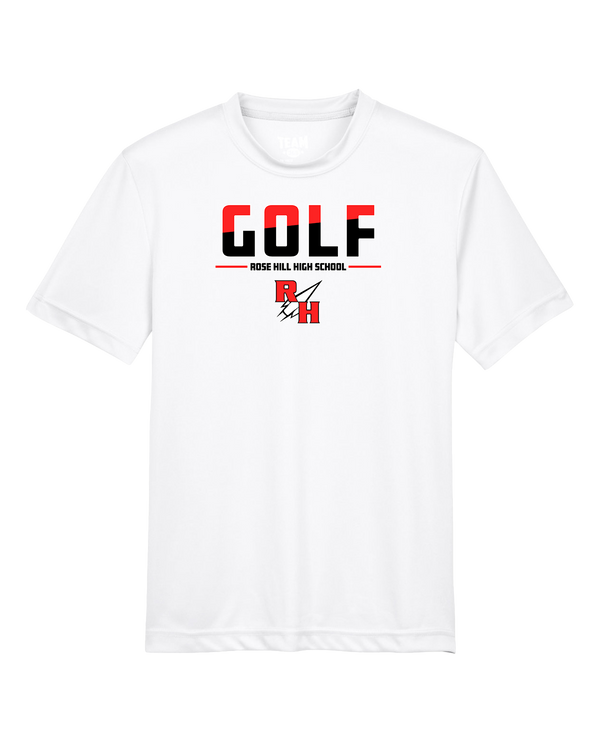 Rose Hill HS Golf Cut - Youth Performance T-Shirt