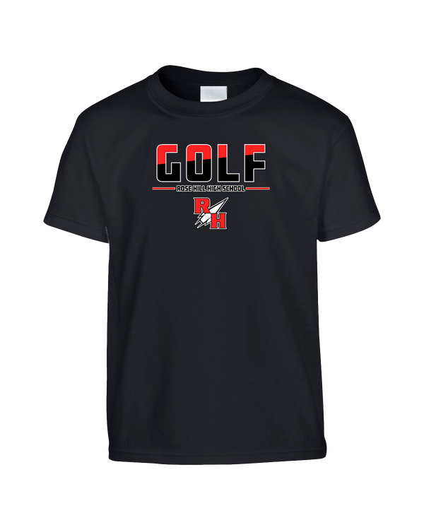 Rose Hill HS Golf Cut - Youth T-Shirt