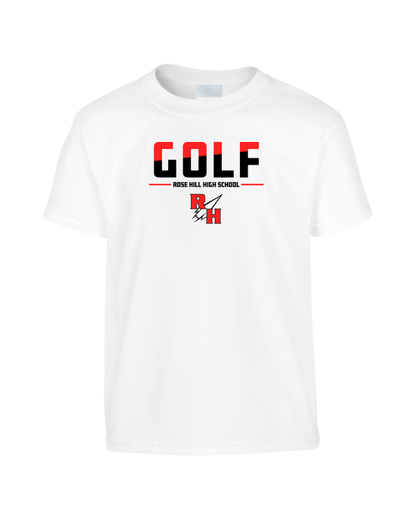 Rose Hill HS Golf Cut - Youth T-Shirt