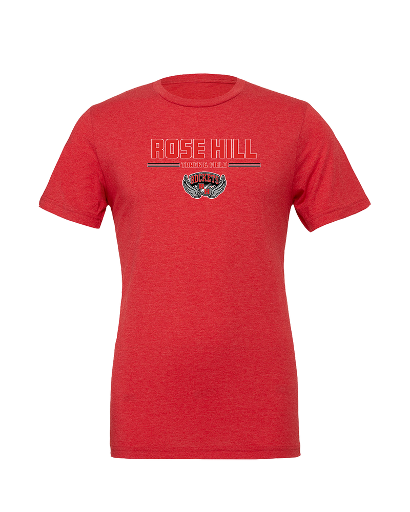 Rose Hill HS Track and Field Keen - Mens Tri Blend Shirt