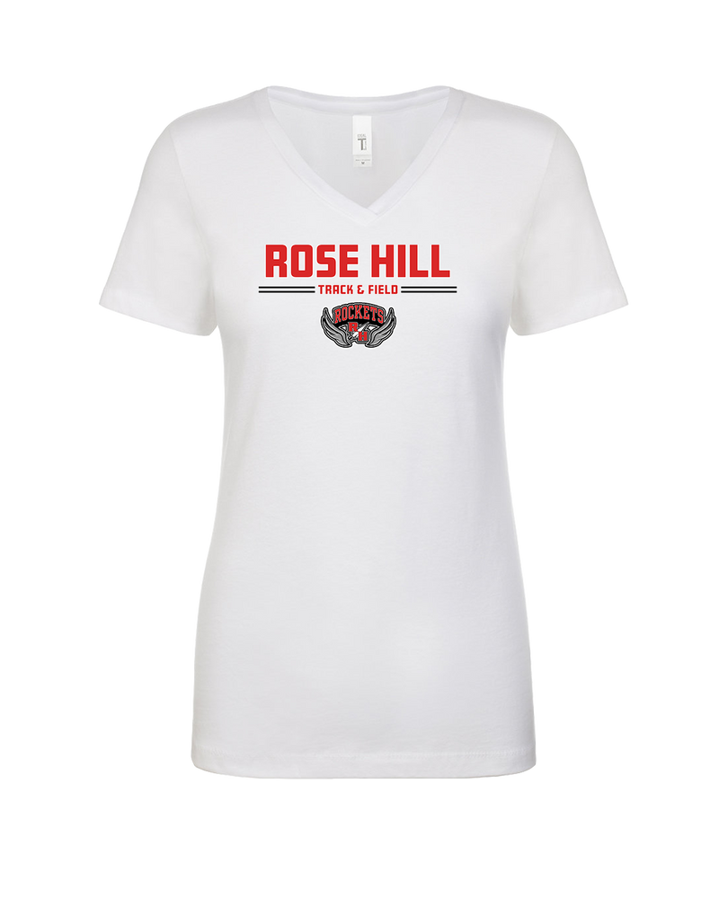 Rose Hill HS Track and Field Keen - Womens V-Neck