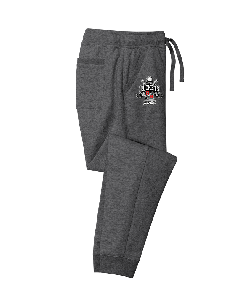 Rose Hill HS Golf Logo - Cotton Joggers