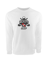 Rose Hill HS Golf Logo - Crewneck Sweatshirt