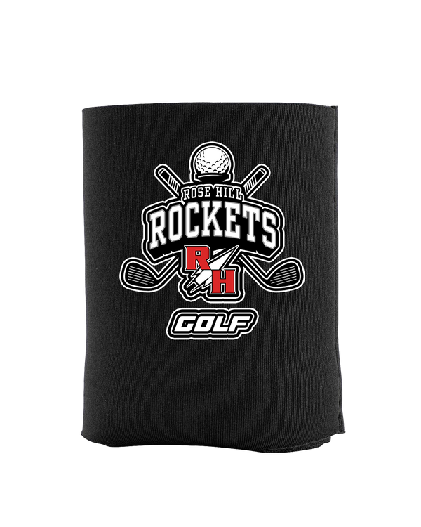 Rose Hill HS Golf Logo - Koozie