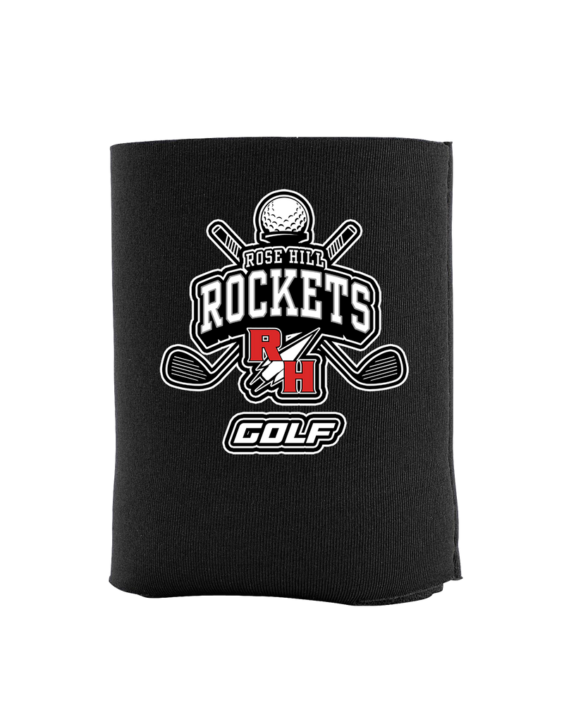 Rose Hill HS Golf Logo - Koozie