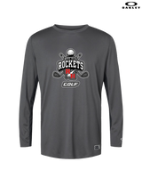 Rose Hill HS Golf Logo - Mens Oakley Longsleeve