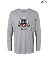 Rose Hill HS Golf Logo - Mens Oakley Longsleeve