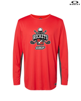 Rose Hill HS Golf Logo - Mens Oakley Longsleeve