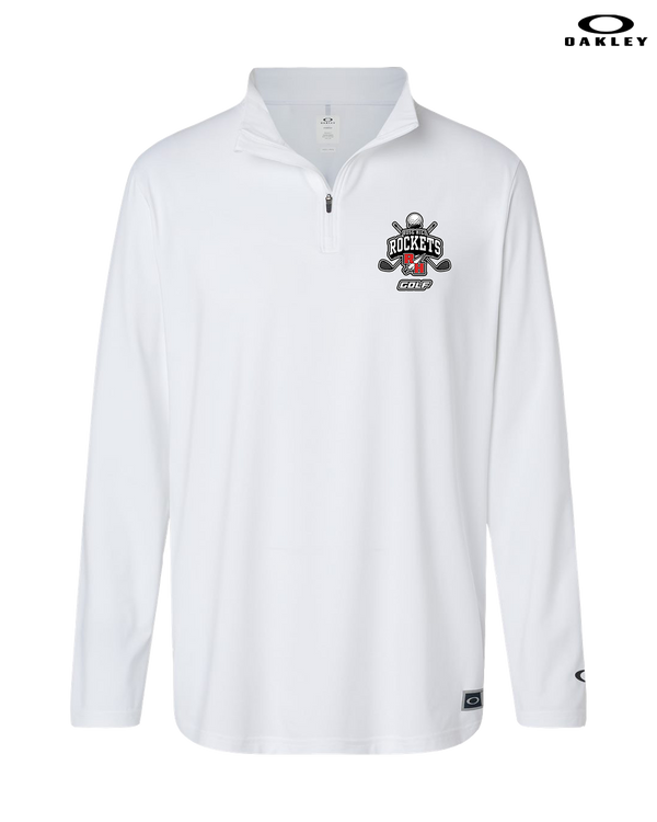 Rose Hill HS Golf Logo - Mens Oakley Quarter Zip