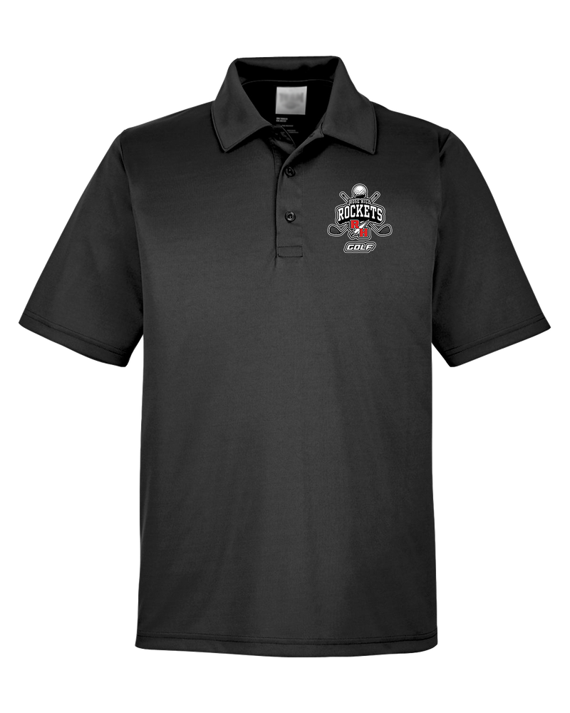 Rose Hill HS Golf Logo - Mens Polo