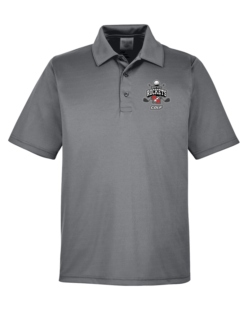 Rose Hill HS Golf Logo - Mens Polo