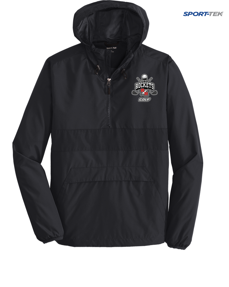 Rose Hill HS Golf Logo - Mens Sport Tek Jacket