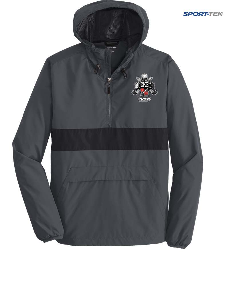 Rose Hill HS Golf Logo - Mens Sport Tek Jacket