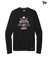 Rose Hill HS Golf Logo - New Era Long Sleeve Crew