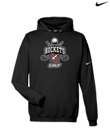 Rose Hill HS Golf Logo - Nike Club Fleece Hoodie