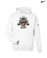 Rose Hill HS Golf Logo - Nike Club Fleece Hoodie